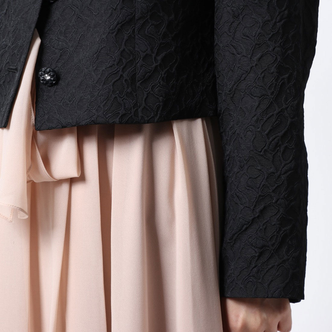 ジュネビビアン Genet Vivien フォーマルジャケット (ブラック) ブラック