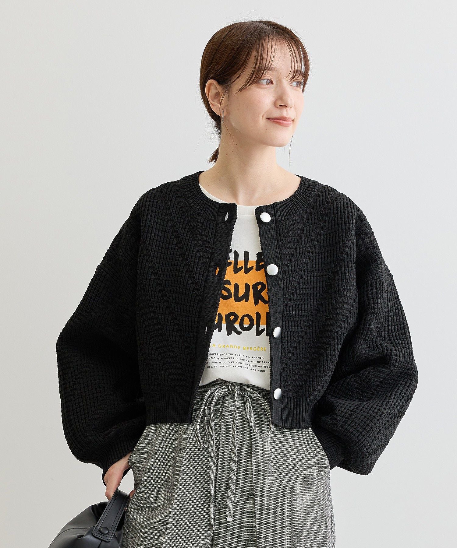 グリーン パークス Green Parks アソート長袖ロゴロンTEE (オフホワイト) オフホワイト