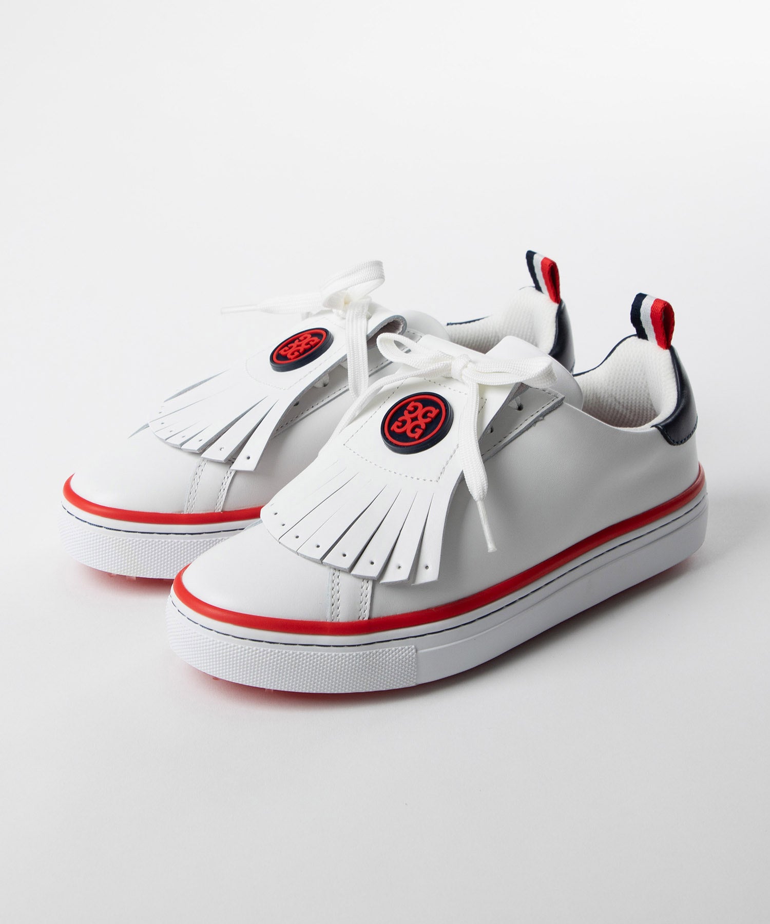 ジーフォア G/FORE CONTRAST ACCENT KILTIE DSRPT GOLF SHOE (WHITE) WHITE