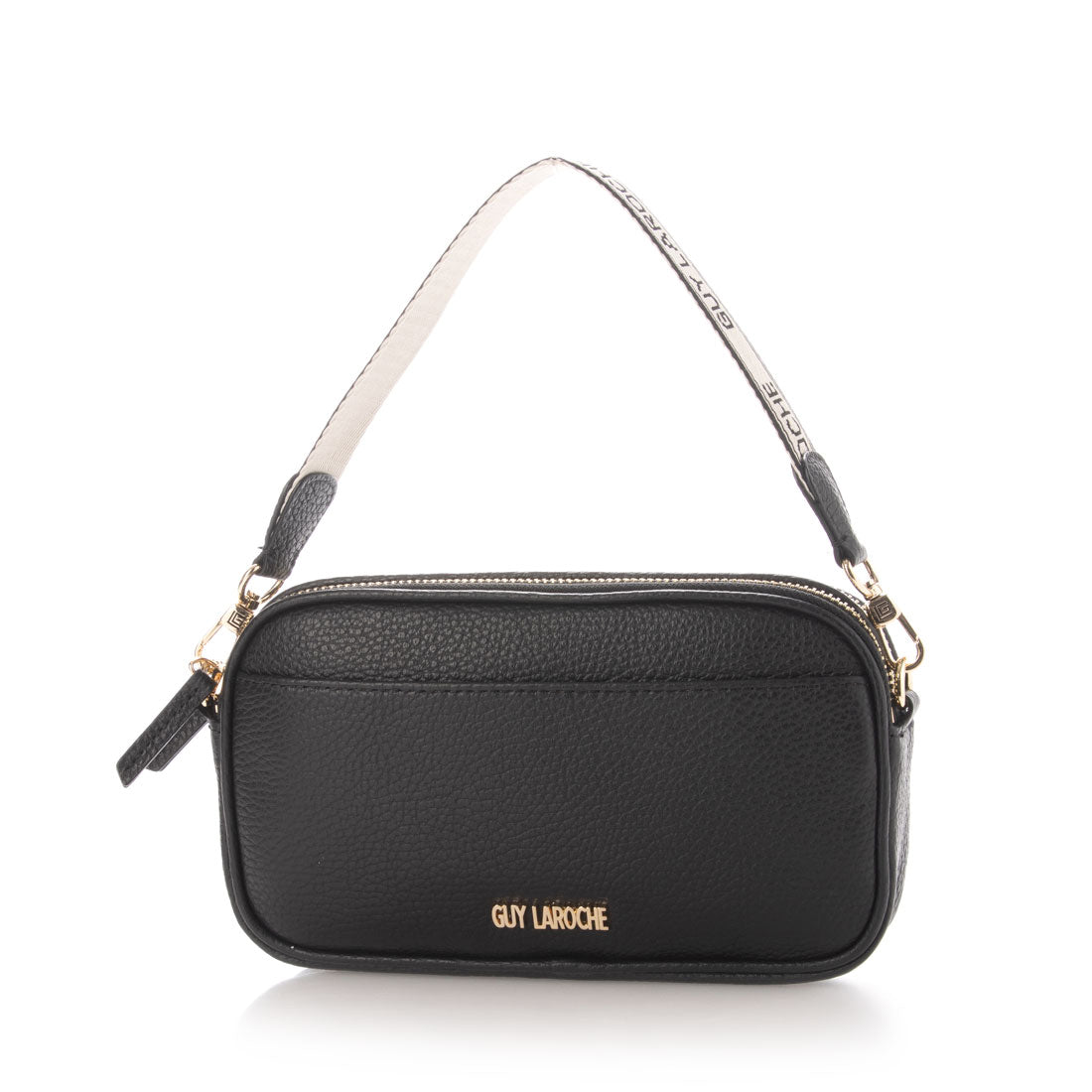 ギ ラロッシュ Guy Laroche イタリアンレザー ヌーベルポシェット カードウォレット付き3wayショルダーバッグ