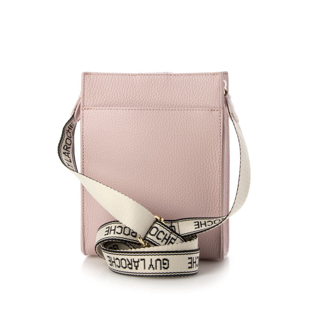 ギ ラロッシュ Guy Laroche イタリアンレザー 牛革カードケース付き ショルダーバッグ