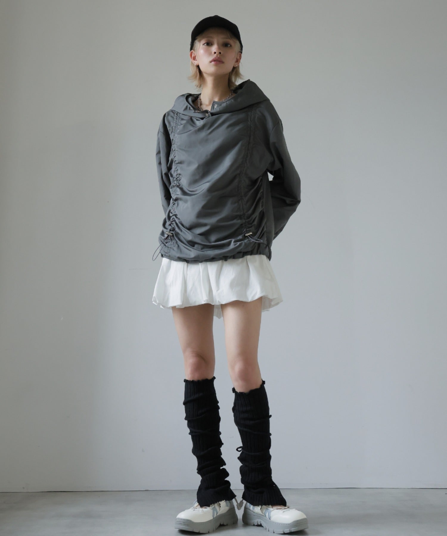 ガーリードール Girly Doll バレエデザインベルトスニーカー (ホワイト) ホワイト