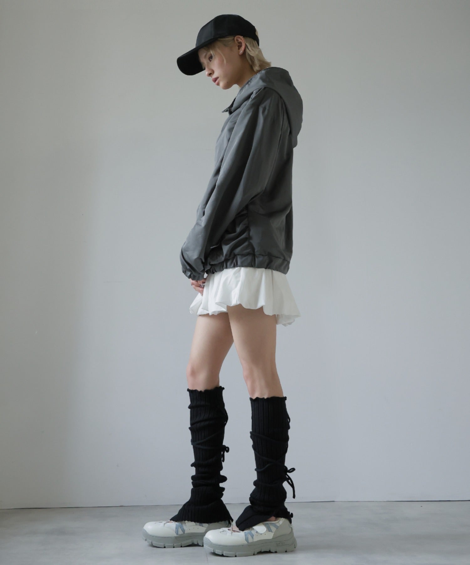 ガーリードール Girly Doll バレエデザインベルトスニーカー (ホワイト) ホワイト