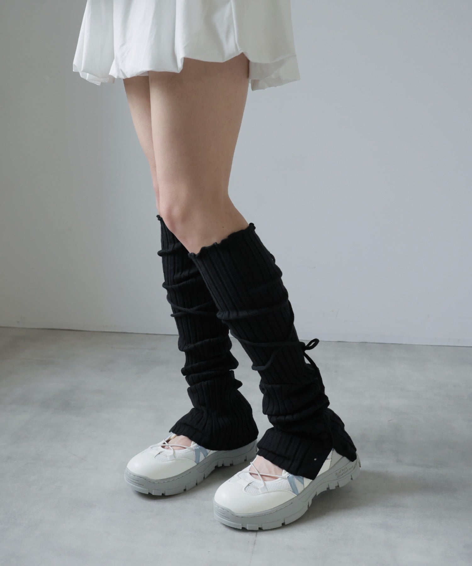 ガーリードール Girly Doll バレエデザインベルトスニーカー (ホワイト) ホワイト