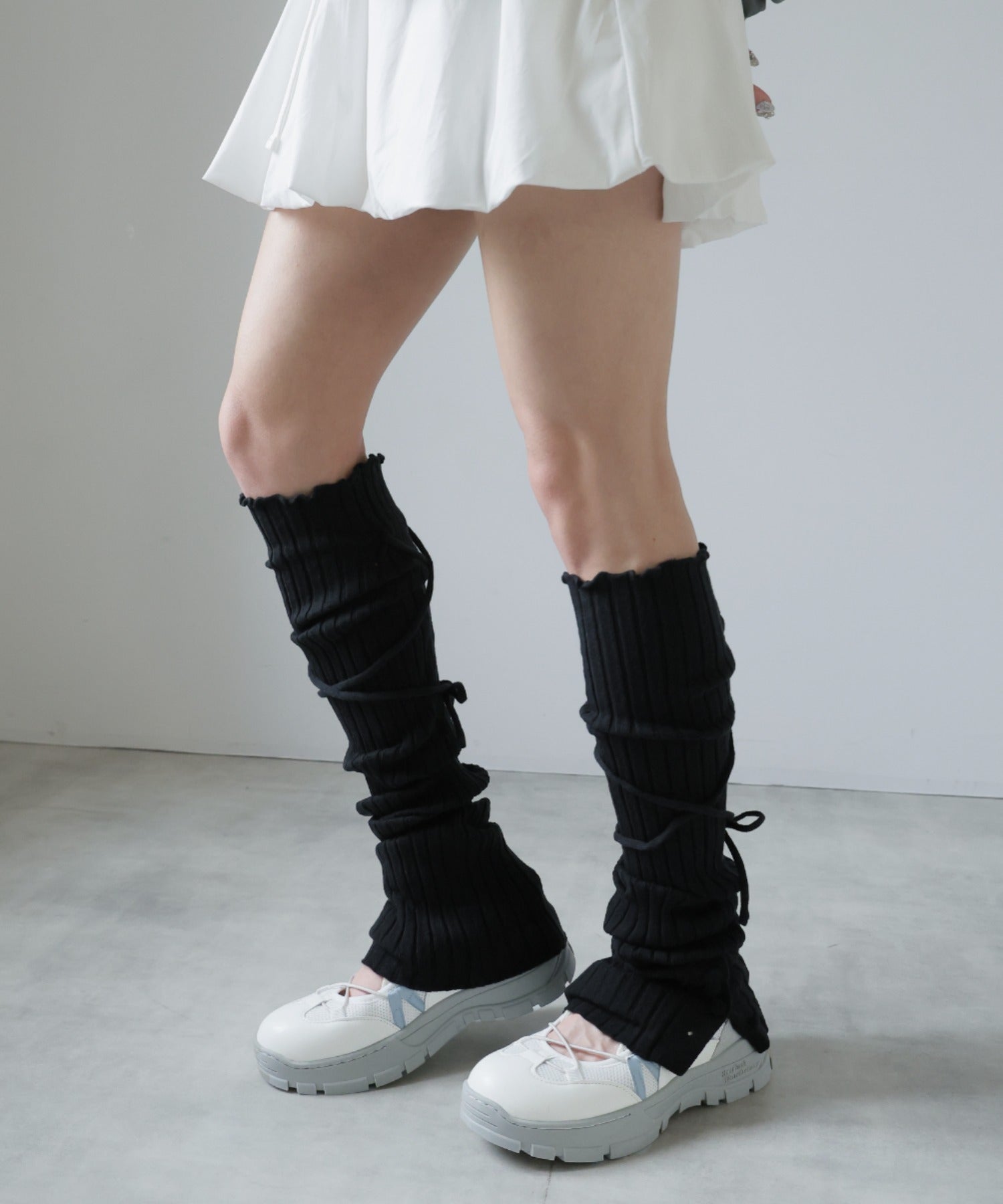 ガーリードール Girly Doll バレエデザインベルトスニーカー (ホワイト) ホワイト