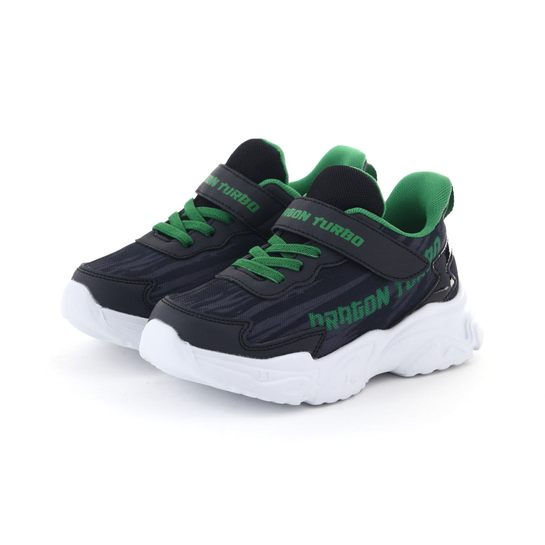 ギャラリー gallery キッズ ジュニア スニーカー スリッポン 男の子 子供靴 ドラゴンターボ DRAGONTURBO ハンズフリー  1531 (ブラック) ブラック