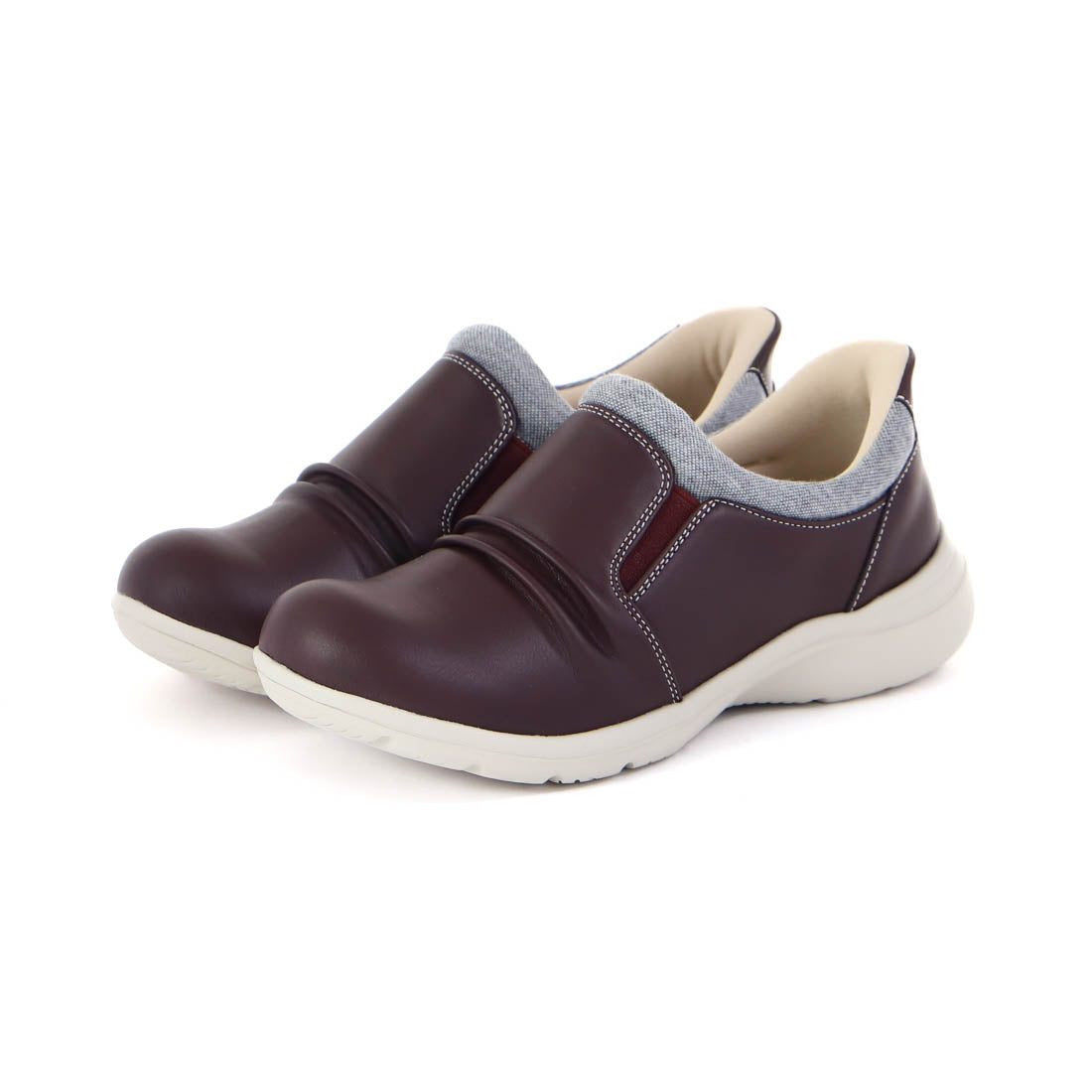 ギャラリー gallery スグハ Suguha レディース スニーカー ハンズフリーシューズ  3E 幅広 スリッポン 軽い 1186