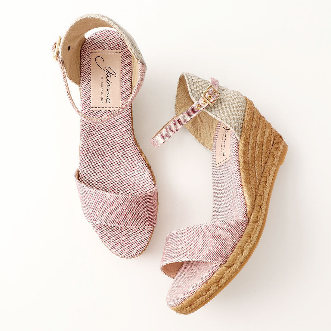 ガイモ gaimo ウェッジソールサンダル (レッドラメ) レッドラメ