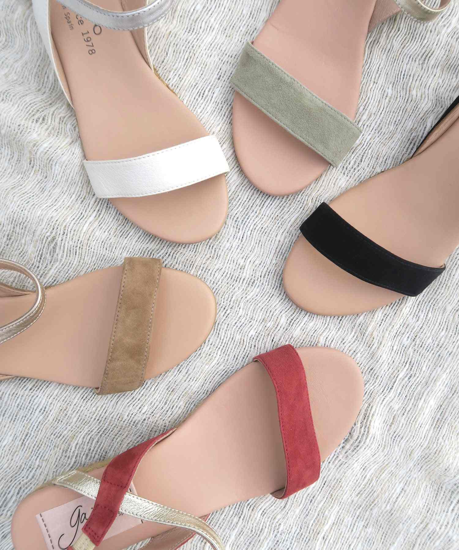 Gaimo Bicolor Strap Sandals