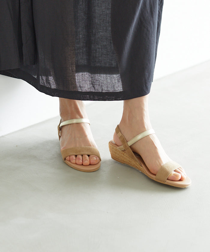 Gaimo Bicolor Strap Sandals