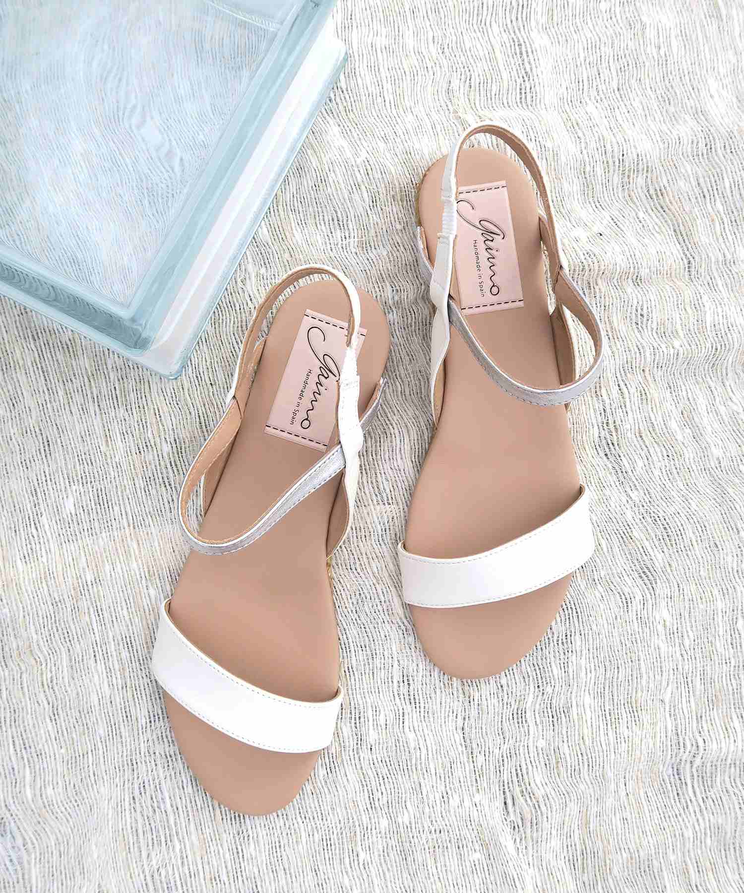 Gaimo Bicolor Strap Sandals
