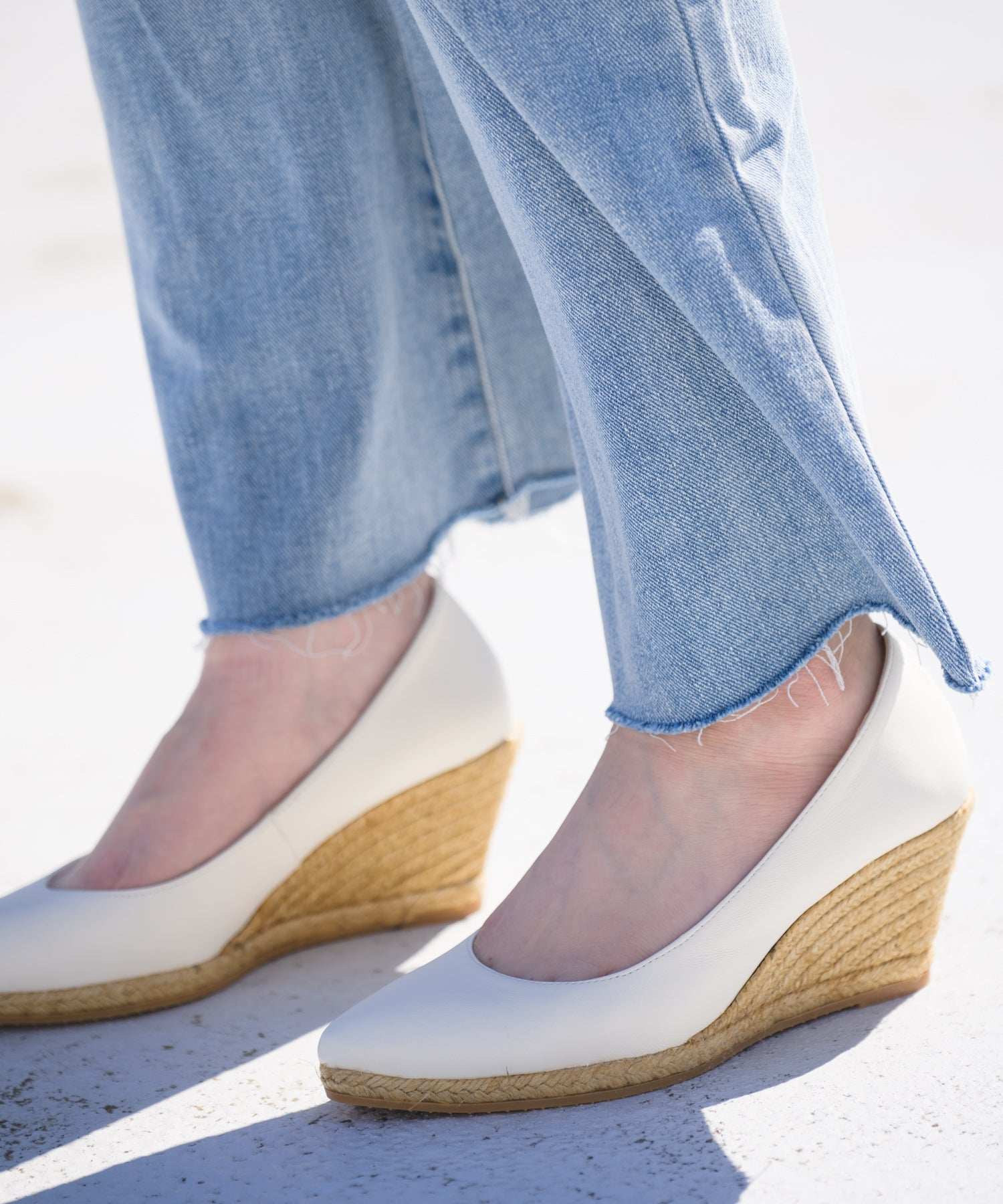 ガイモ gaimo ポインテッドエスパドリーユサンダル