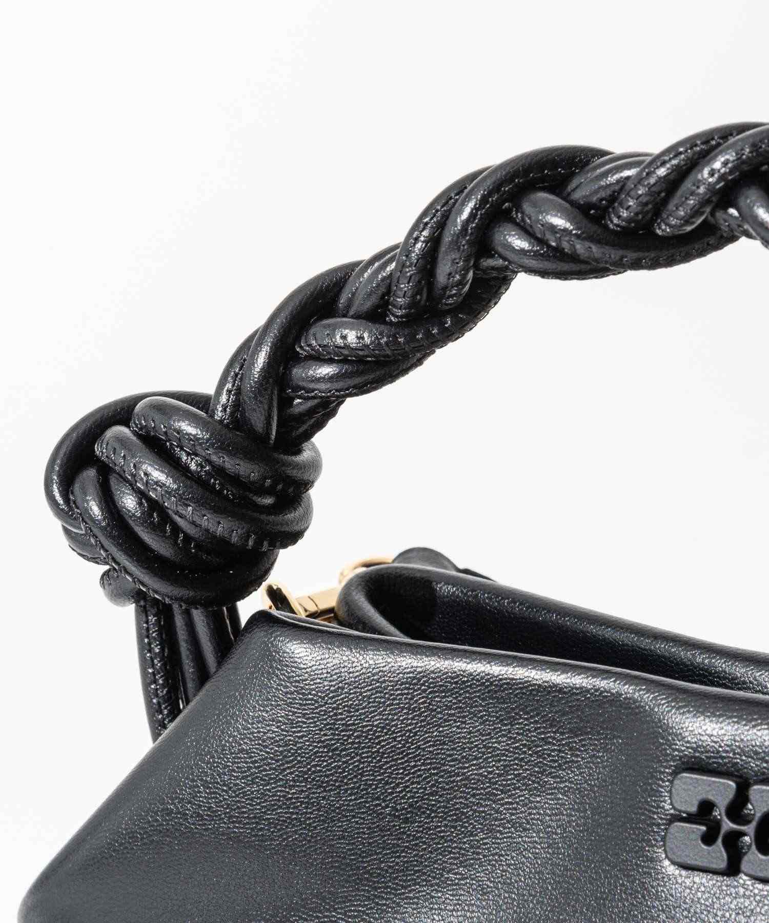 ガニー GANNI Ganni Bou Bag Mini A5379 A5380 A5382 A5387 A5590 A5591 5894 レディース ハンドバッグ ミニ 2way (ブラック) ブラック