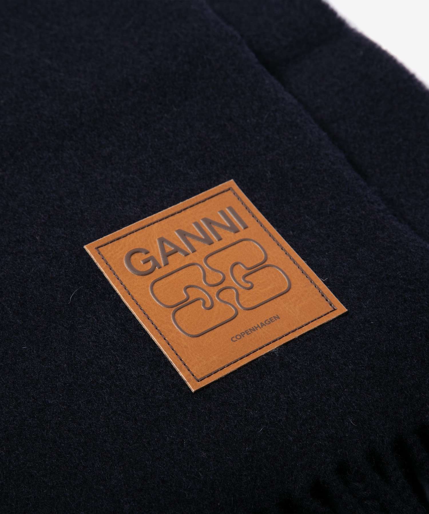 ガニー GANNI ガニー GANNI Wool Scarf ウールスカーフ A6931 5959 A6932 5959 マフラー レディース ファッション小物 (SKY CAPTAIN) SKY CAPTAIN