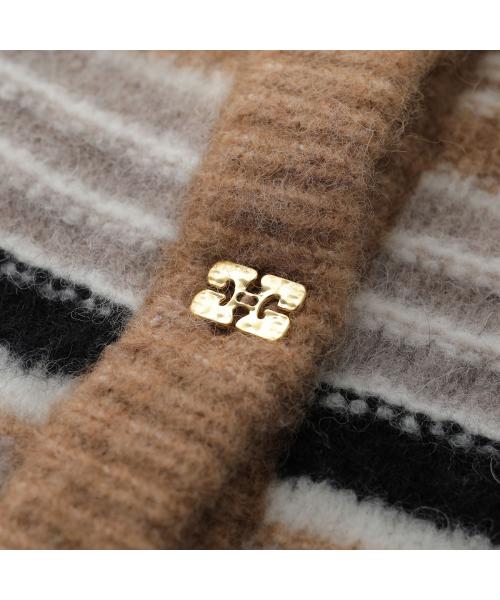 ガニー GANNI GANNI カーディガン Soft Wool Stripe Cardigan ニット (K2257/271/Skyway) K2257/271/Skyway