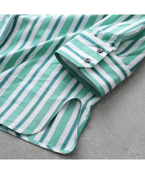 ガニー GANNI GANNI 長袖 シャツ Stripe Cotton Shirt ストライプ