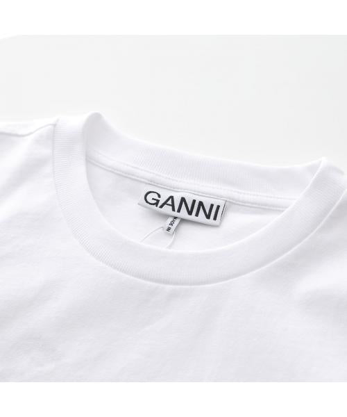 GANNI GANNI T-shirt Future Heavy Jersey Sun Short Sleeve T-shirt