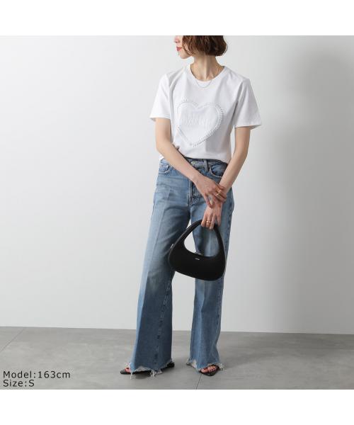 ガニー GANNI GANNI 半袖 Tシャツ Heavy Cotton Heart Small T-Shirt