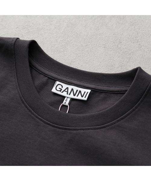 ガニー GANNI GANNI 半袖 Tシャツ Heavy Cotton Heart Small T-Shirt