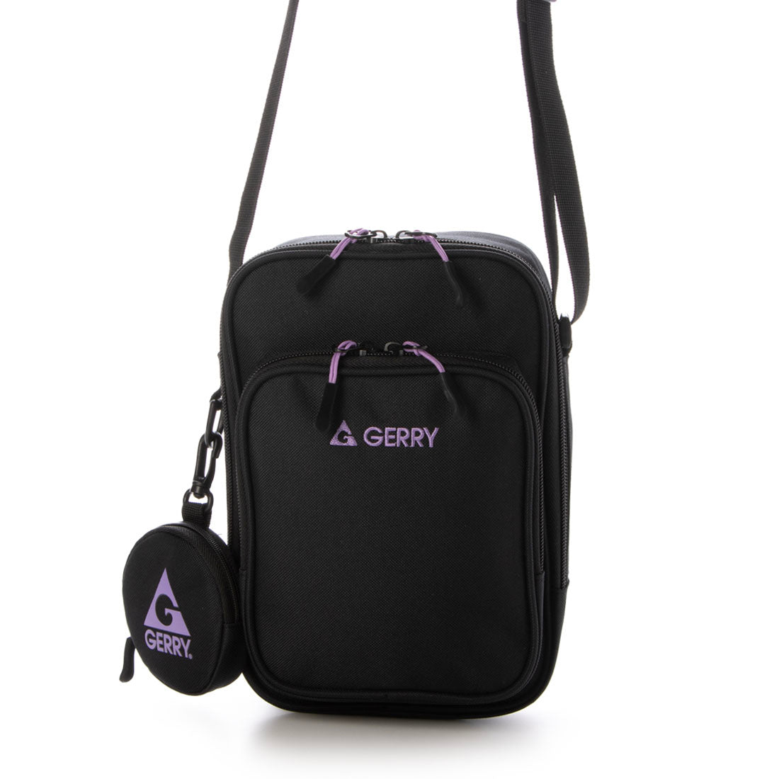 ジェリー GERRY 縦型ミニショルダー (パープル) パープル