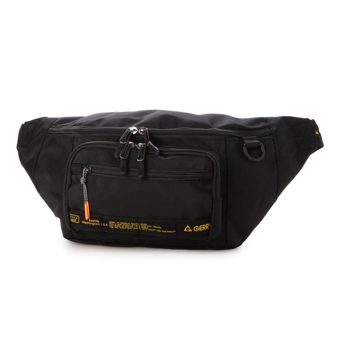 ジェリー GERRY ウエストバッグ (ブラック) ブラック