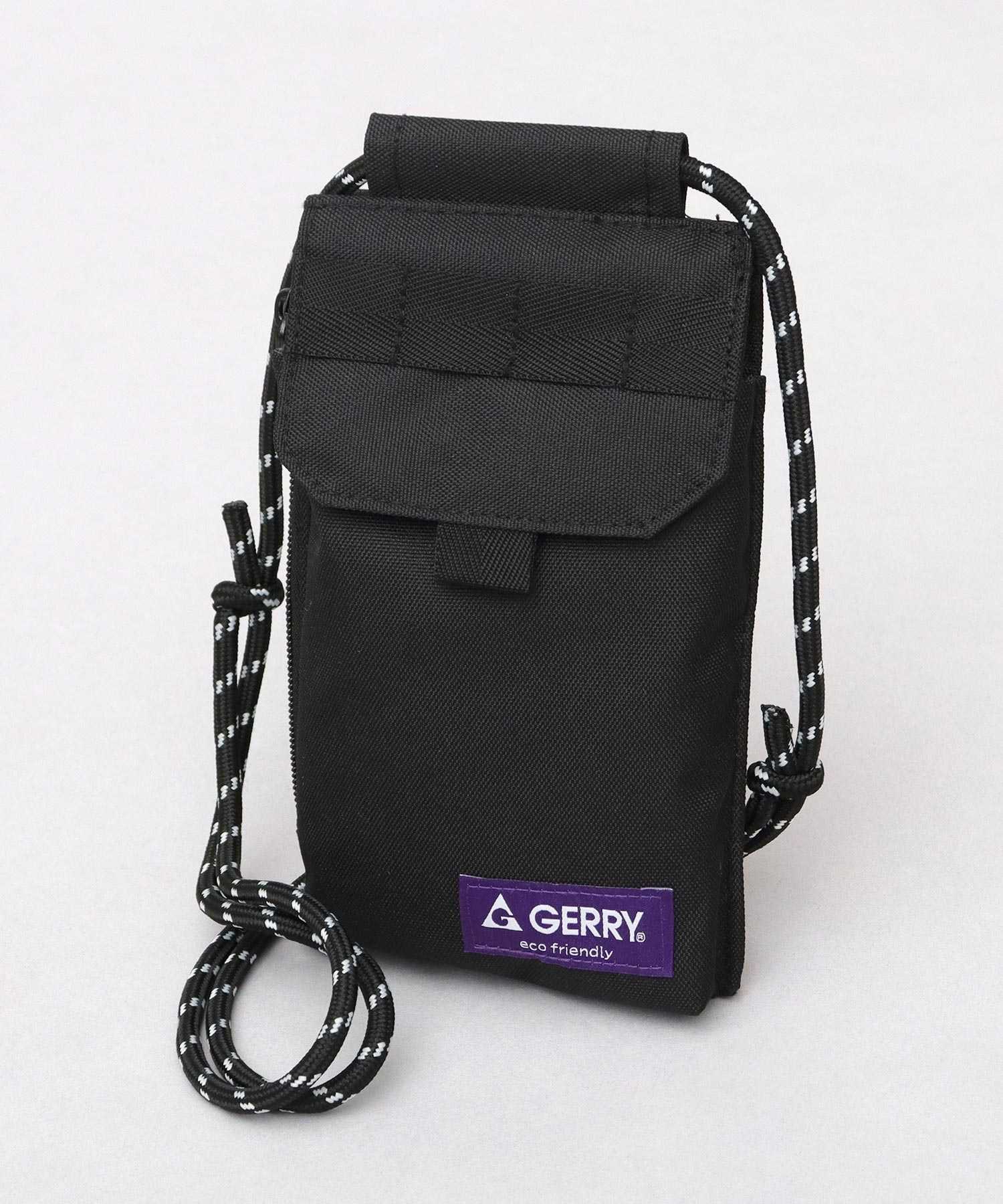 ジェリー GERRY 撥水加工 リサイクルポリエステル スマホ マルチミニショルダーバッグ (ベージュ) ベージュ