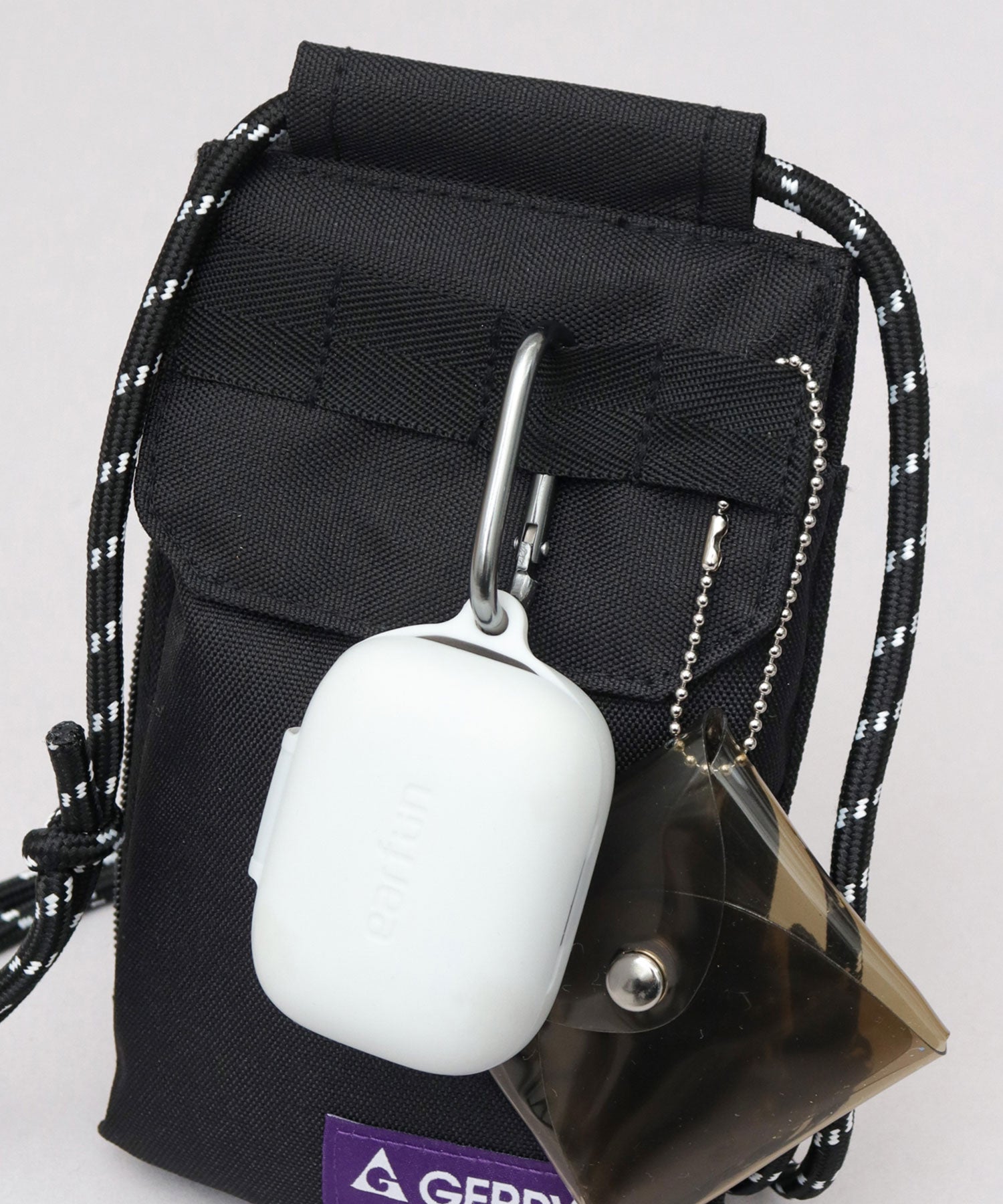 ジェリー GERRY 撥水加工 リサイクルポリエステル スマホ マルチミニショルダーバッグ (ベージュ) ベージュ