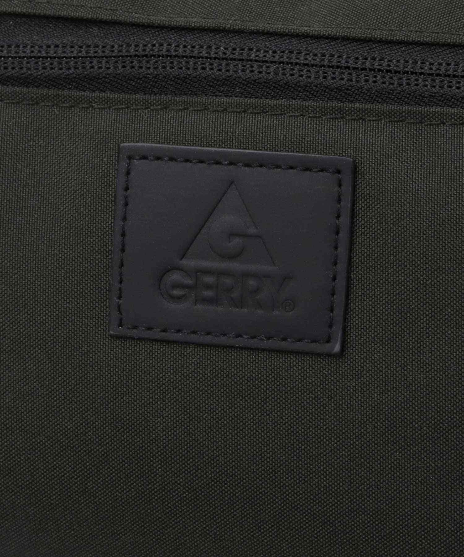 ジェリー GERRY 撥水加工 ウエスト ボディバッグ (ブラック) ブラック