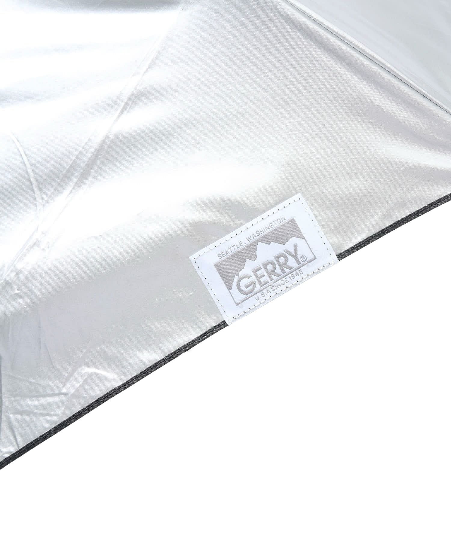 ジェリー GERRY 【GERRY / ジェリー】50㎝ コンパクト晴雨兼用 折畳み傘 遮光 遮熱 日傘 (ブラック) ブラック