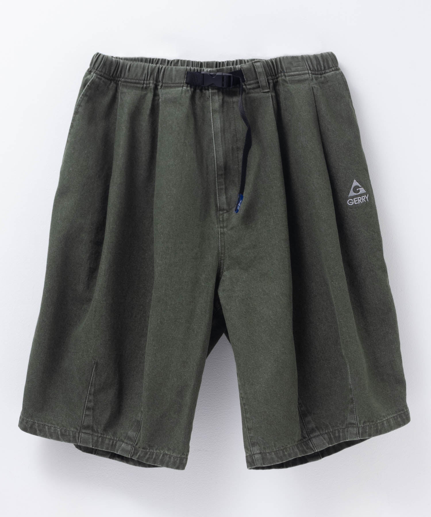 ジェリー GERRY タックワイドショートパンツ (ベージュ) ベージュ