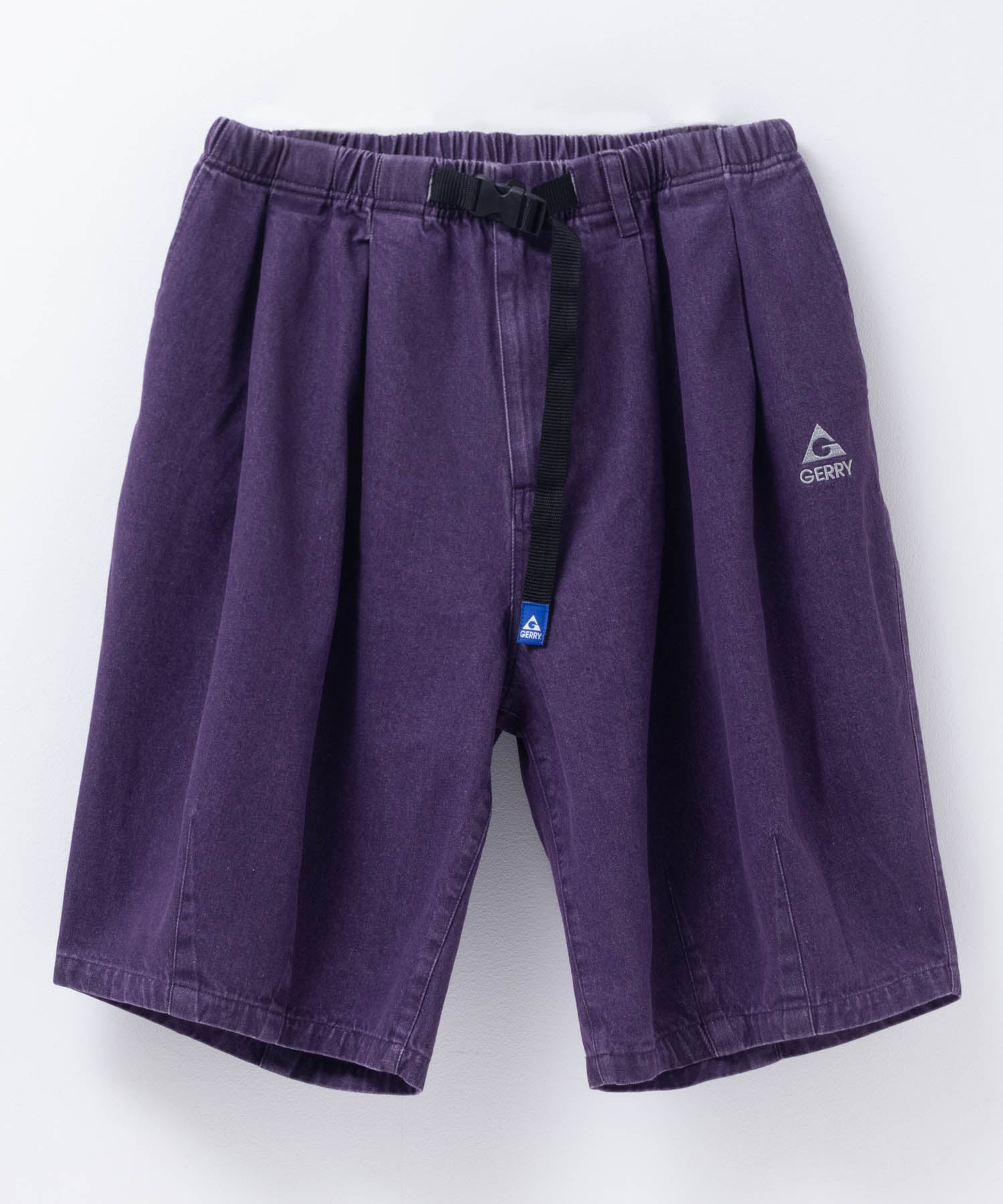 ジェリー GERRY タックワイドショートパンツ (ベージュ) ベージュ