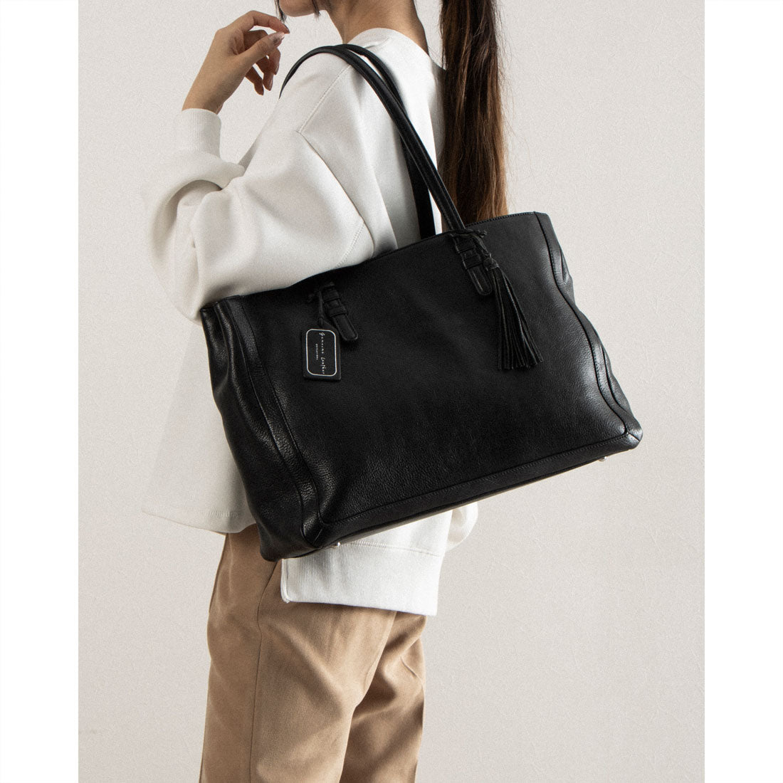 Genuine Leather Genuine Leather Tote Bag