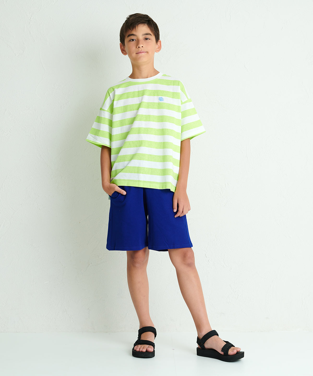 ディフィット D.FIT ボーダーBIG Tシャツ