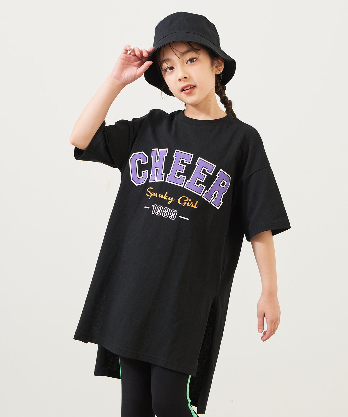 ディフィット D.FIT チュニック,ブラック