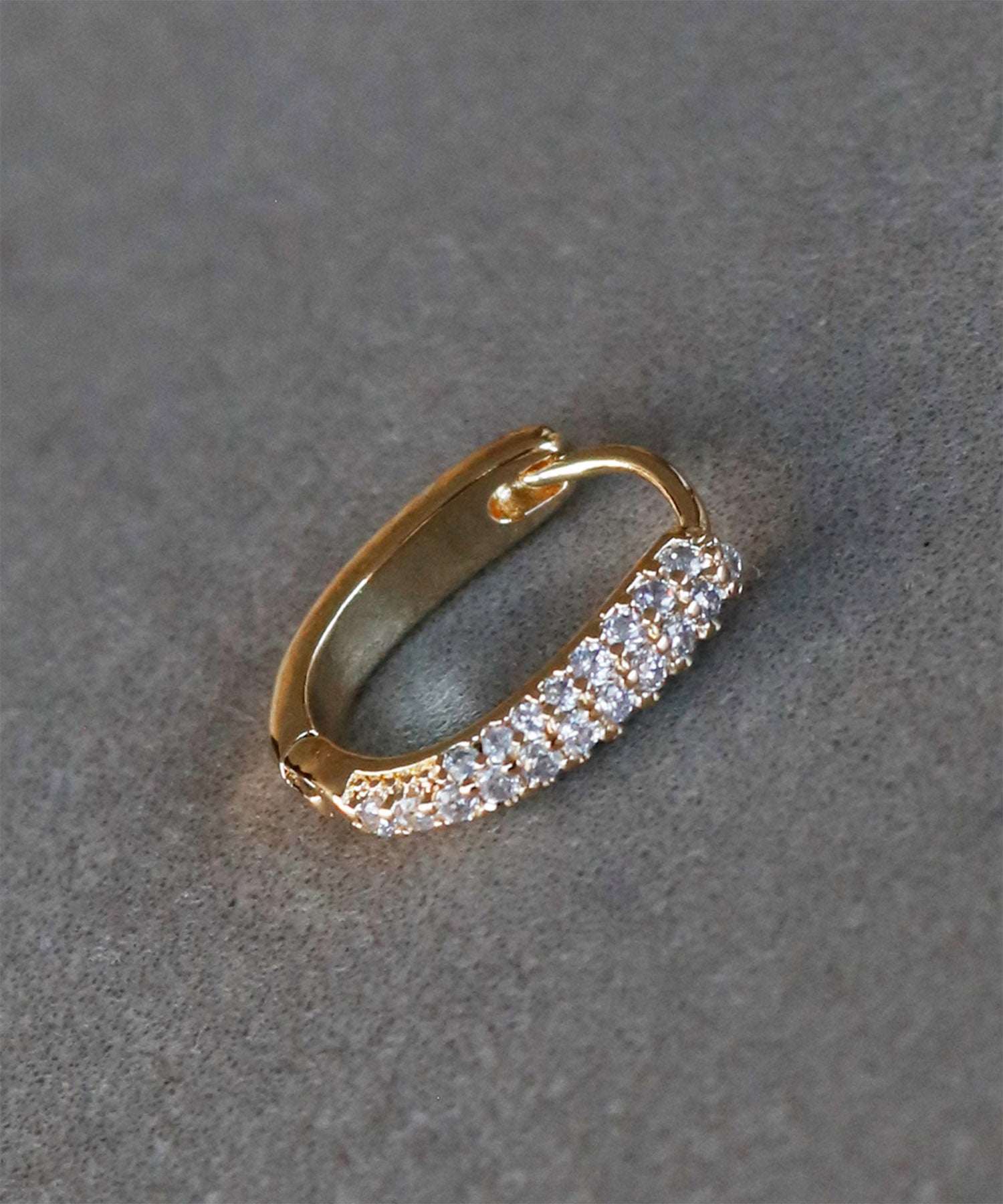 Girl Rhinestone Mini Hoop Earrings for Weddings, Parties, and Special Occasions