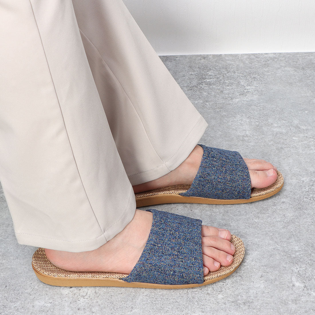 GIO&GIA Women's and Men's Room Shoes, Slippers, Indoor Wear, Quiet, Lightweight, Anti-Slip, For Guests, For Rooms