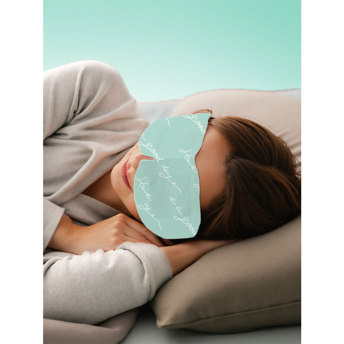 グローバルジャパン GLOBAL JAPAN お疲れ様です粒々クールアイマスク 10枚入り (ホワイト) ホワイト