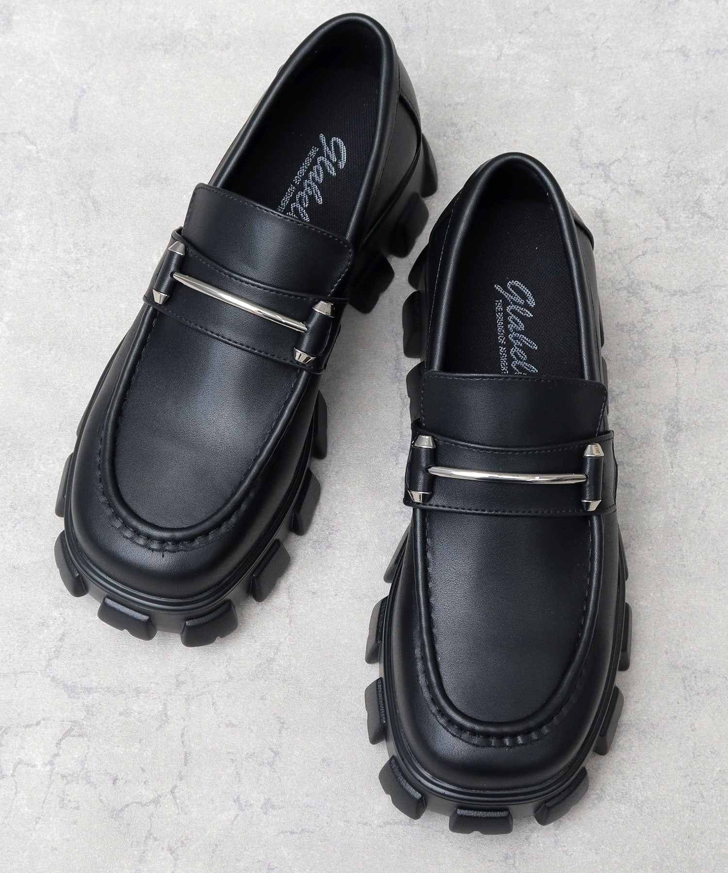 眉間厚底位樂福鞋男士樂福鞋男鞋黑色黑色簡約