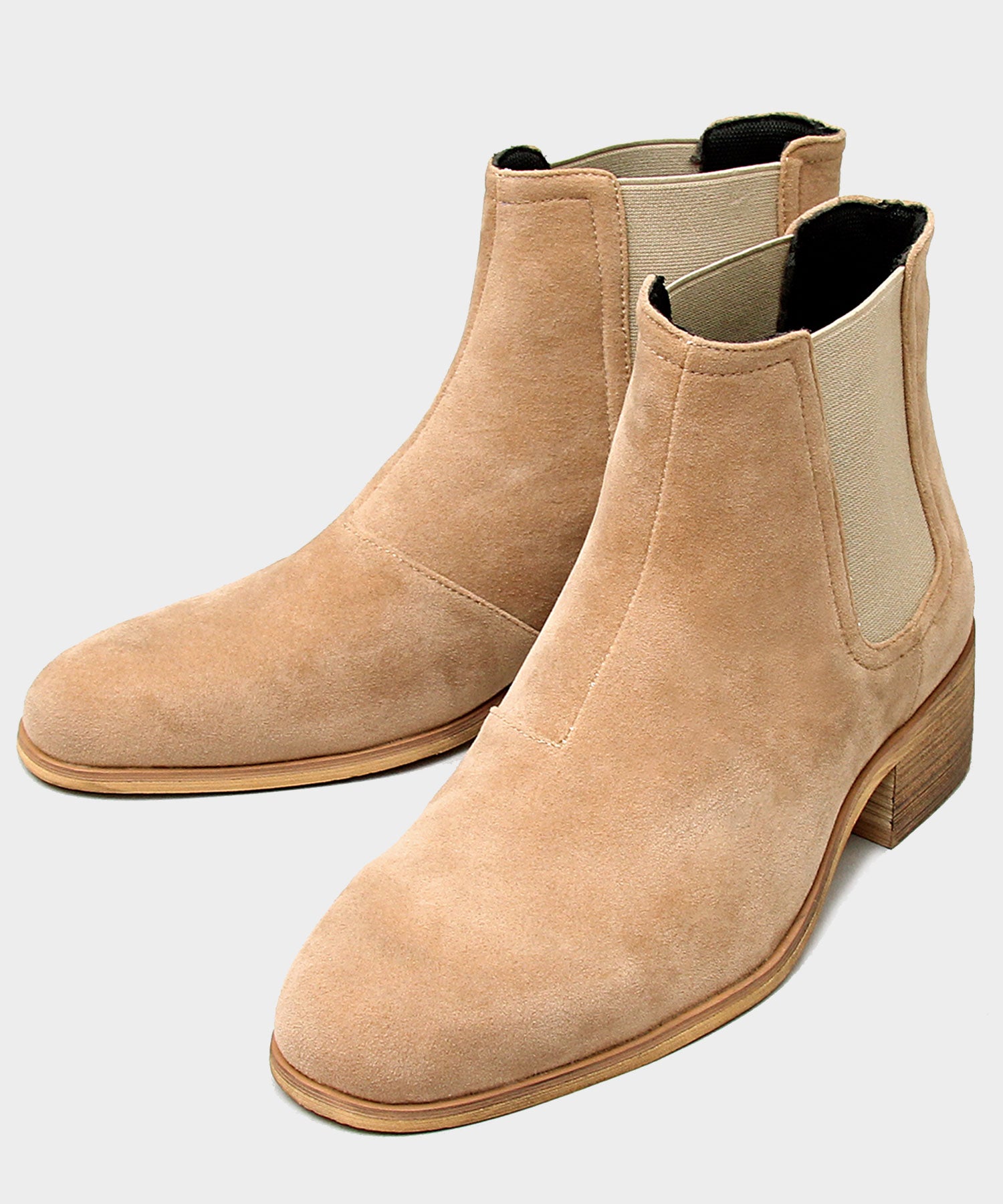 眉間戈爾靴休閒靴男士靴子切爾西靴