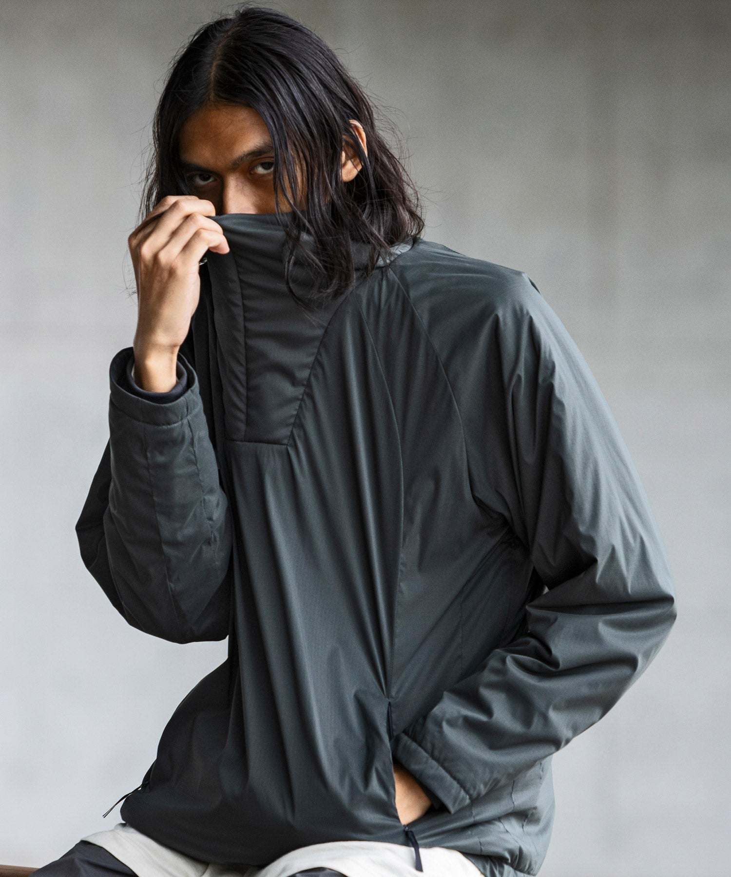 Alc Phoenix alk phenix alk phenix half zip long sleeve outer insulated air half zip/PERTEX