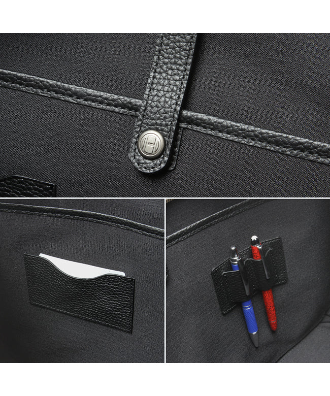 エルゴポック HERGOPOCH エルゴポック ビジネストートバッグ メンズ ブランド レザー 本革 大容量 日本製 肩掛け 大きめ ファスナー付き B4 HERGOPOCH HMーTT (ダークブラウン) ダークブラウン