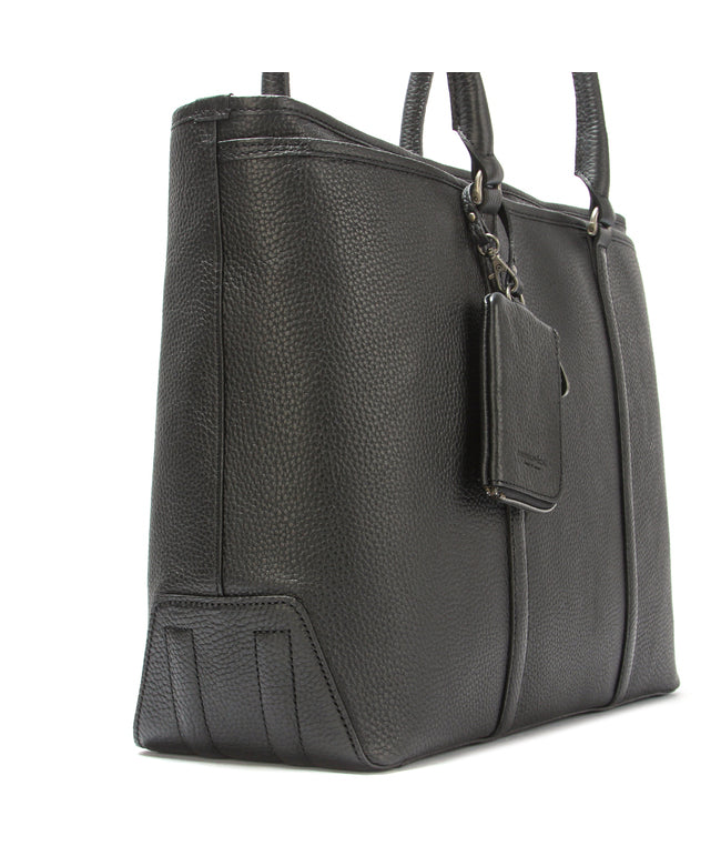 エルゴポック HERGOPOCH エルゴポック ビジネストートバッグ メンズ ブランド レザー 本革 大容量 日本製 肩掛け 大きめ ファスナー付き B4 HERGOPOCH HMーTT (ダークブラウン) ダークブラウン