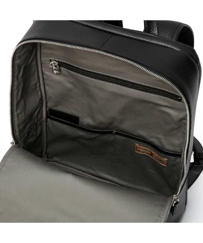 エルゴポック HERGOPOCH 新商品/エルゴポック/ビジネスリュックB4/ファスナーポケット/キャリーケース用ループ/レザーネームタグ【er-bp2】