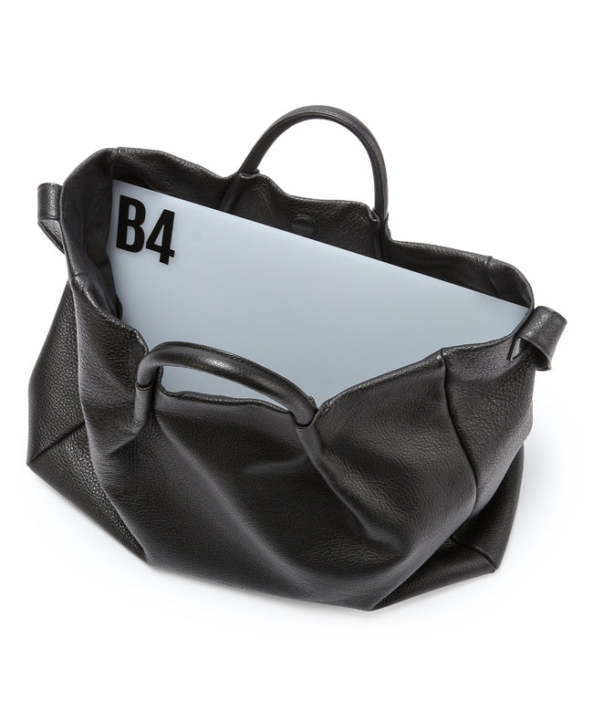 エルゴポック HERGOPOCH 新商品/エルゴポック/TC/Soft Shrink Leather/2WAYトートバッグ/ファスナーポケット/2WAY/バックル式ショルダーストラップ【tc-t (トープ) トープ