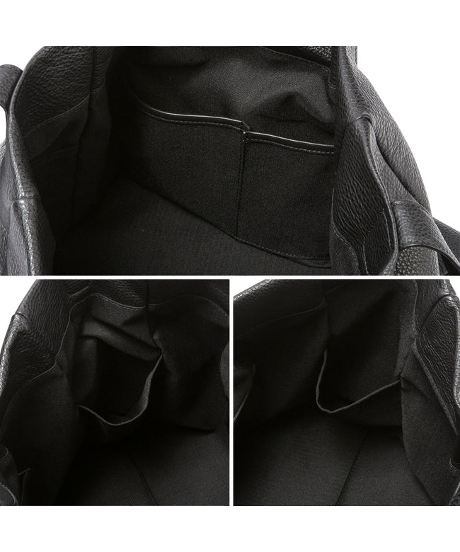 エルゴポック HERGOPOCH 新商品/エルゴポック/TC/Soft Shrink Leather/2WAYトートバッグ/ファスナーポケット/2WAY/バックル式ショルダーストラップ【tc-t (トープ) トープ