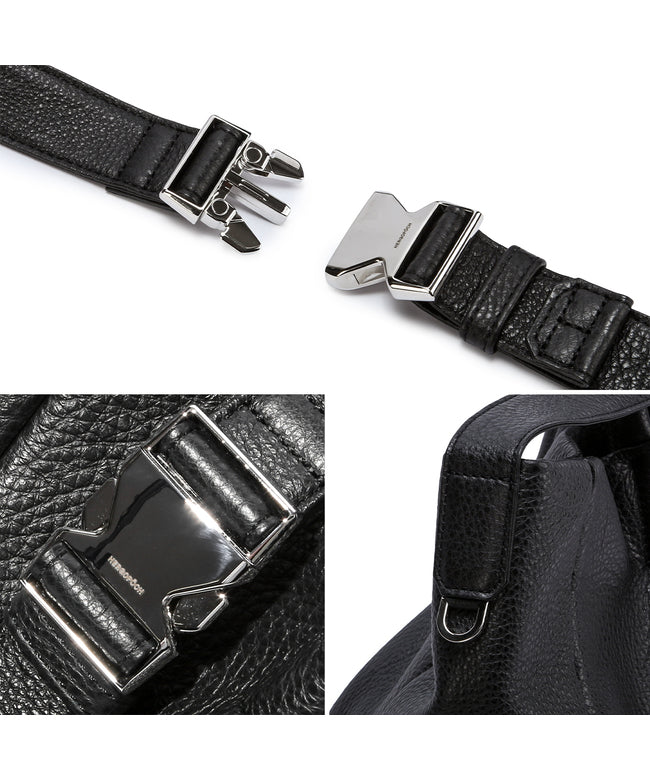 エルゴポック HERGOPOCH 新商品/エルゴポック/TC/Soft Shrink Leather/2WAYトートバッグ/ファスナーポケット/2WAY/バックル式ショルダーストラップ【tc-t (トープ) トープ