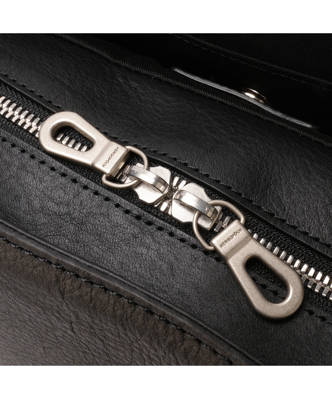 エルゴポック HERGOPOCH エルゴポック ジャパニーズファームレザー トートバッグ HERGOPOCH JAPAN FARMED LEATHER JF-TT (ブラック) ブラック