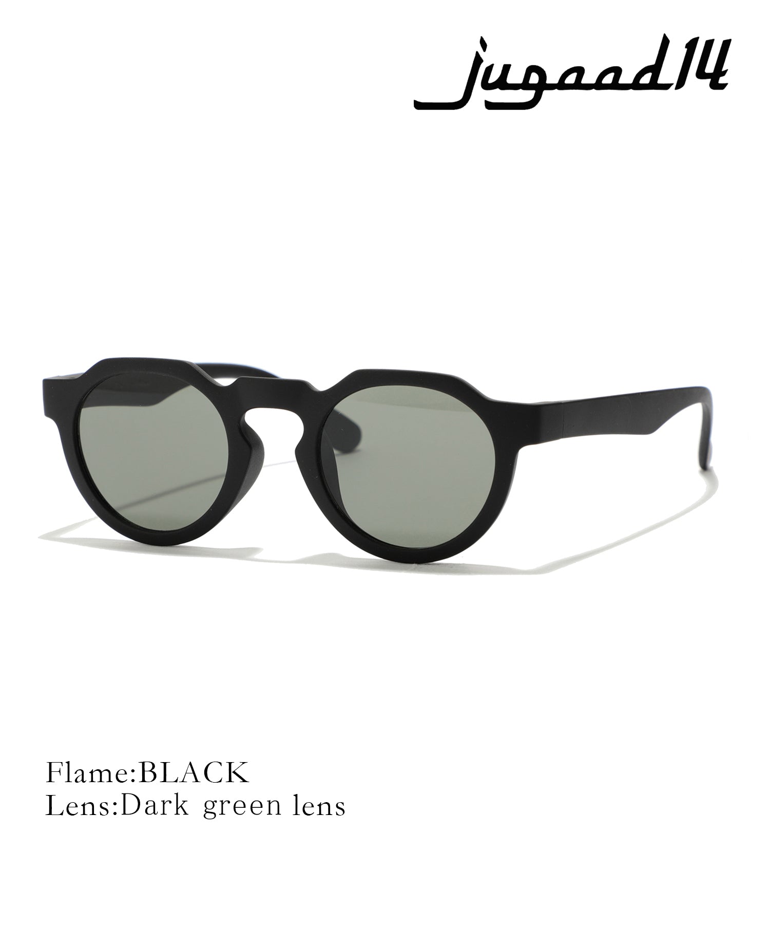 ジュガードフォーティーン jugaad14 【Jugaad14 / ジュガードフォーティーン】HORIZON GRIP MATTE 日本製 鯖江製 UV防護 太陽眼鏡 偏光調光 鏡片