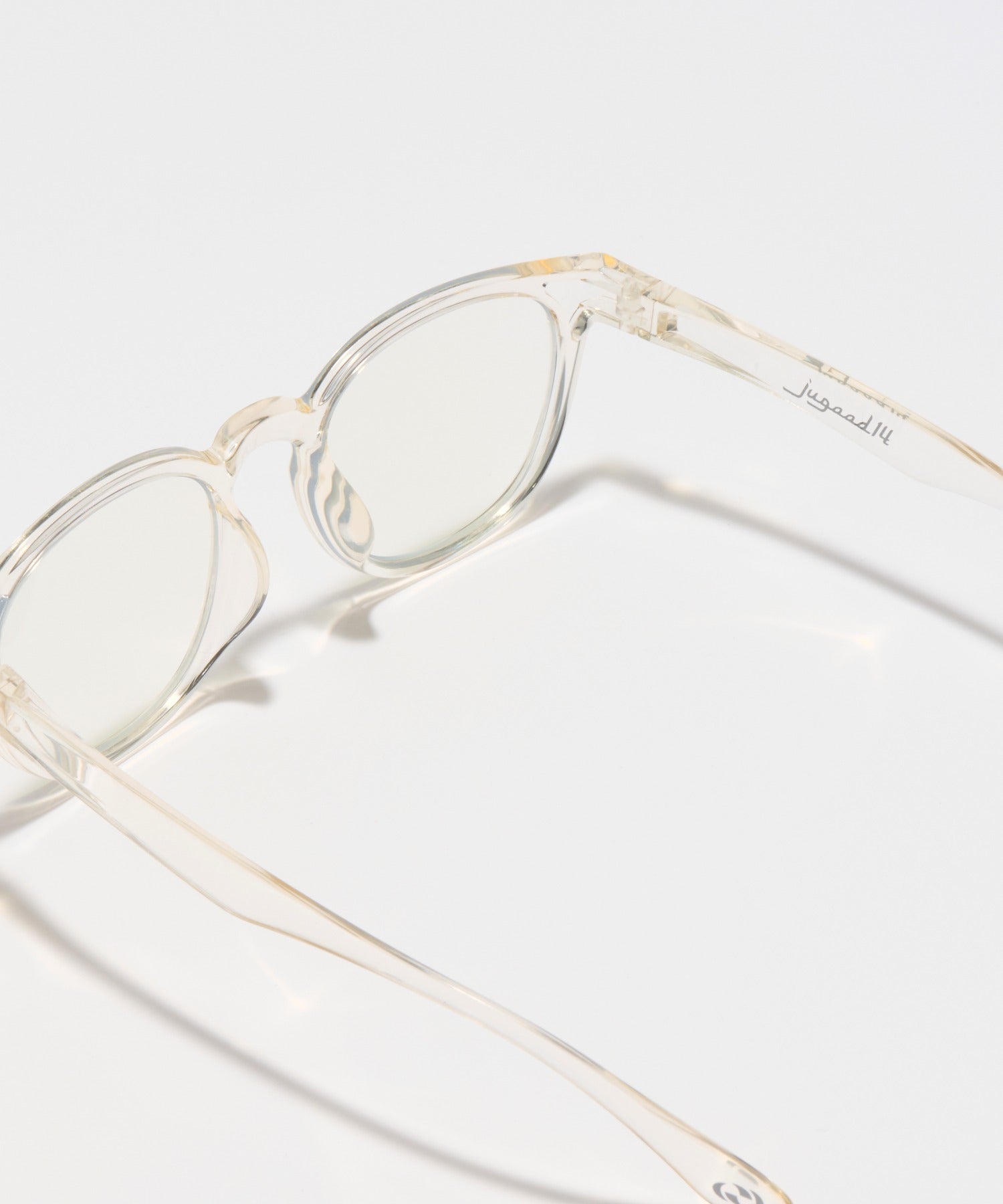 ジュガードフォーティーン jugaad14 OCEAN CLEAR blue light cut / ブルーライトカット PCメガネ 鯖江 made in