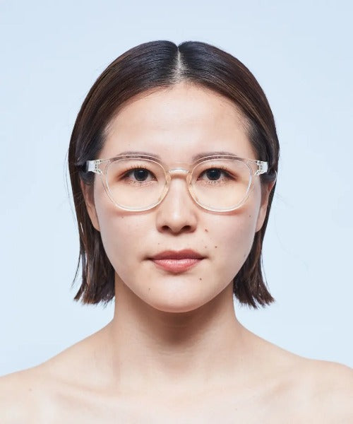 ジュガードフォーティーン jugaad14 OCEAN CLEAR blue light cut / ブルーライトカット PCメガネ 鯖江 made in